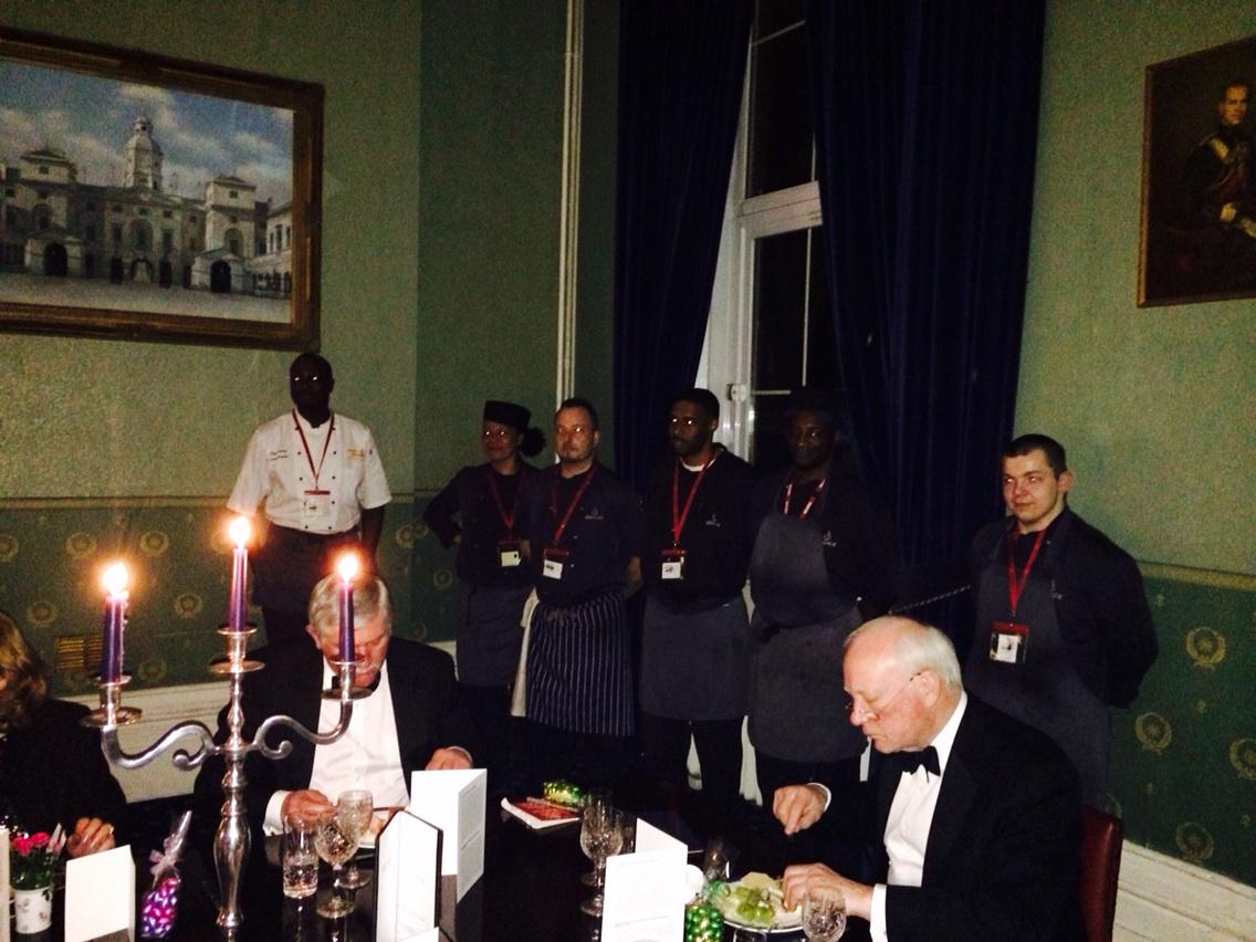 brigadese1's tweet photo. Our @Beyond_Food #apprentices prepared an amazing dinner for The Worshipful Company of Carmen this eve. @brigadese1 http://t.co/EIjTlfhcnN