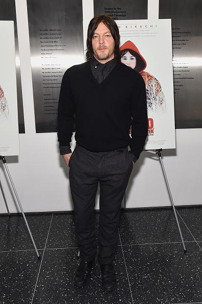 kthnxbyeeeee's tweet photo. "@ennoia3: #DapperReedus in #NYC #thehandsinpocketskillme @amplify @kumikomovie @MoMAFilm tonight (GettyImages) http://t.co/aJ2SmDYNLu"