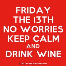 winewankers's tweet photo. "@DemiCassiani: #Wine may help❓ #Friday13th @MacCocktail @JMiquelWine @tinastullracing @greensboro_nc http://t.co/xLcy5j84DN"