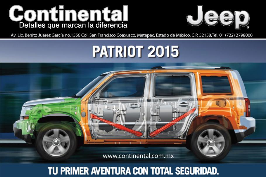 PruebasDeManejo's tweet photo. El nuevo #Jeep Patriot es impresionante desde todo ángulo #DetallesQueMarcanLaDiferencia http://t.co/0Z6OC3ygek http://t.co/1ZxTmvjsRc