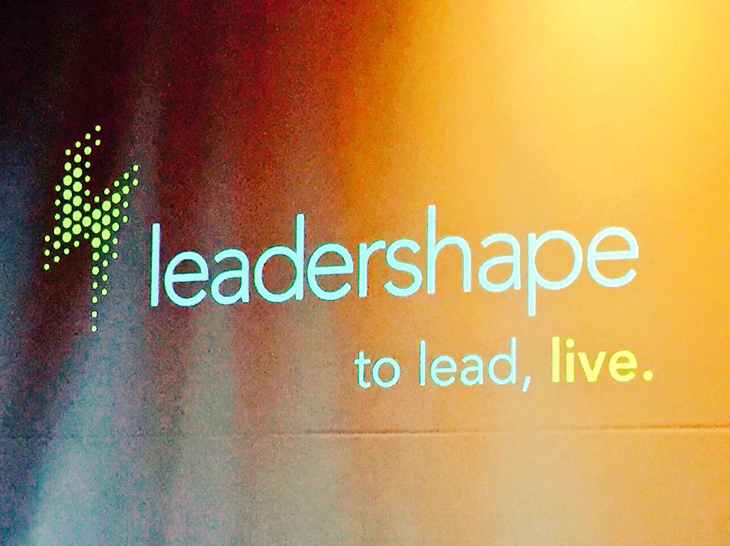 MelRoc7's tweet photo. "Be bold. Lead with purpose. Live in possibility." Loving the new @LeaderShape key phrases and logo! #colead15 http://t.co/Bw5O7fboux