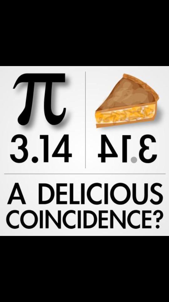 MathsStCaths's tweet photo. Totes excited for #PiDay2015 on Saturday..any excuse!! #iHeartPi #PicsOfPi #3.14.15 http://t.co/Uy579r9bA2