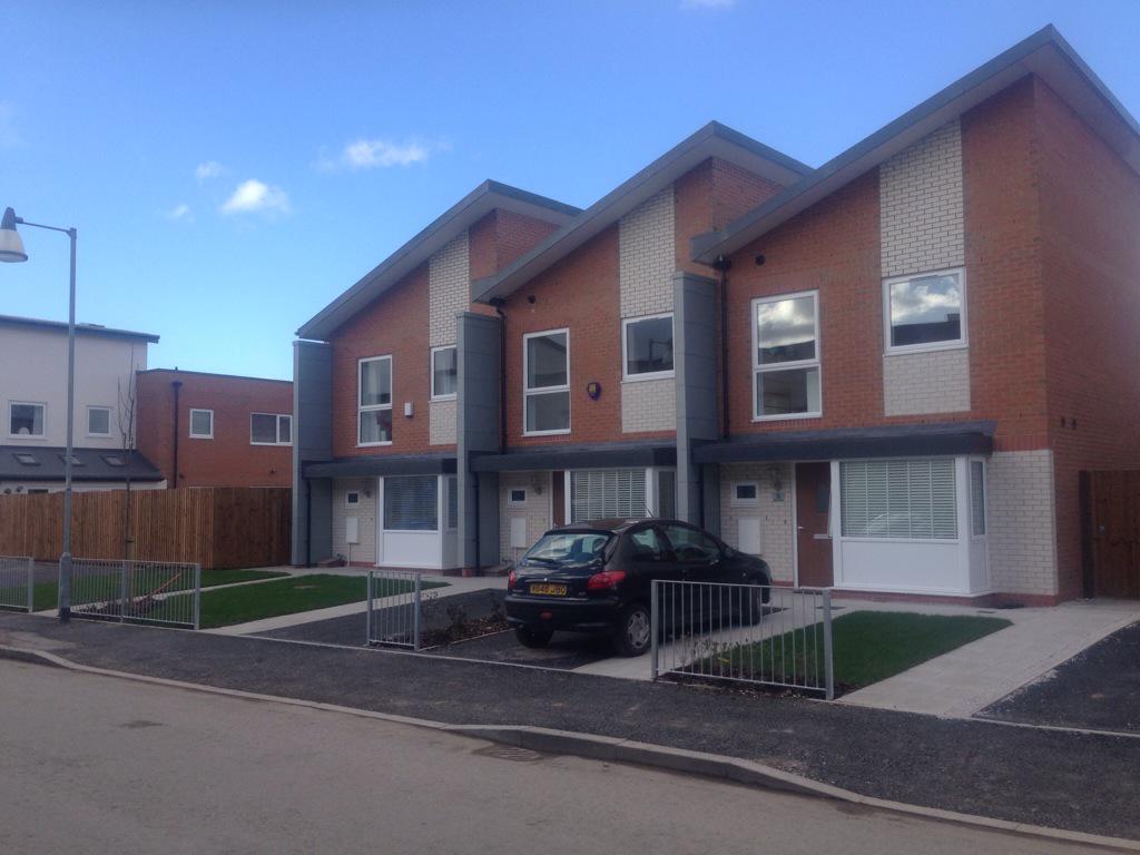 First plots at Beswick Phase 3 are now complete, Falzinc cladding with timber support structure by NWMR #zinc