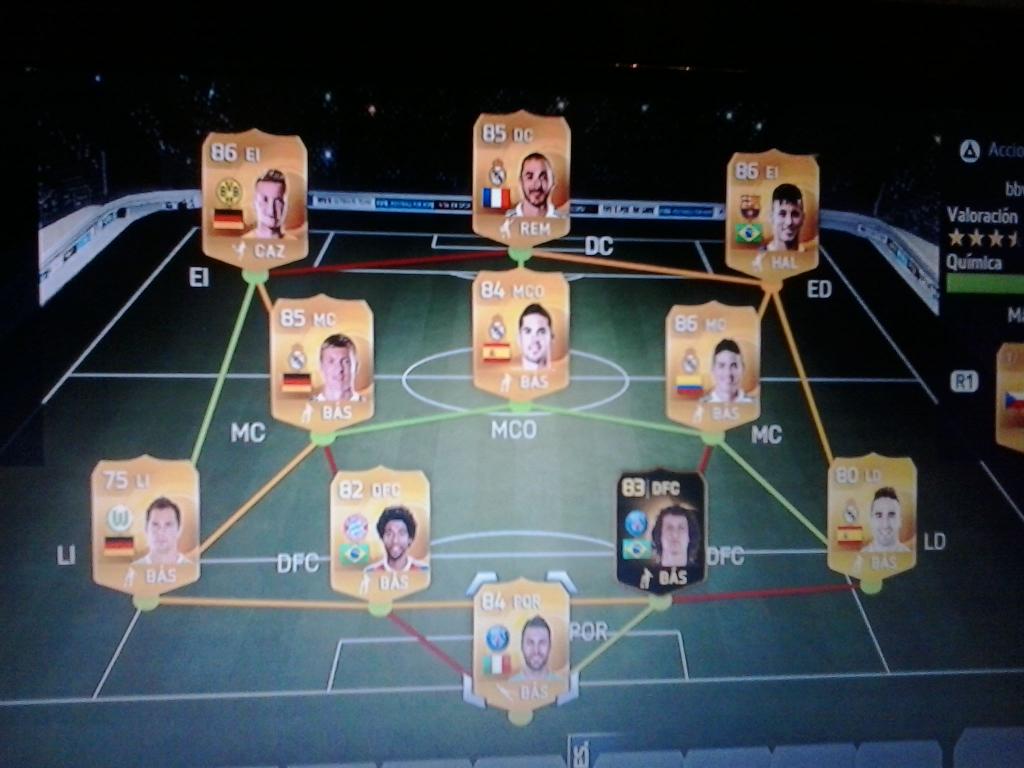 _WagerFutPS3_'s tweet photo. Uno de mis equipillo http://t.co/3Qfl6QYixp