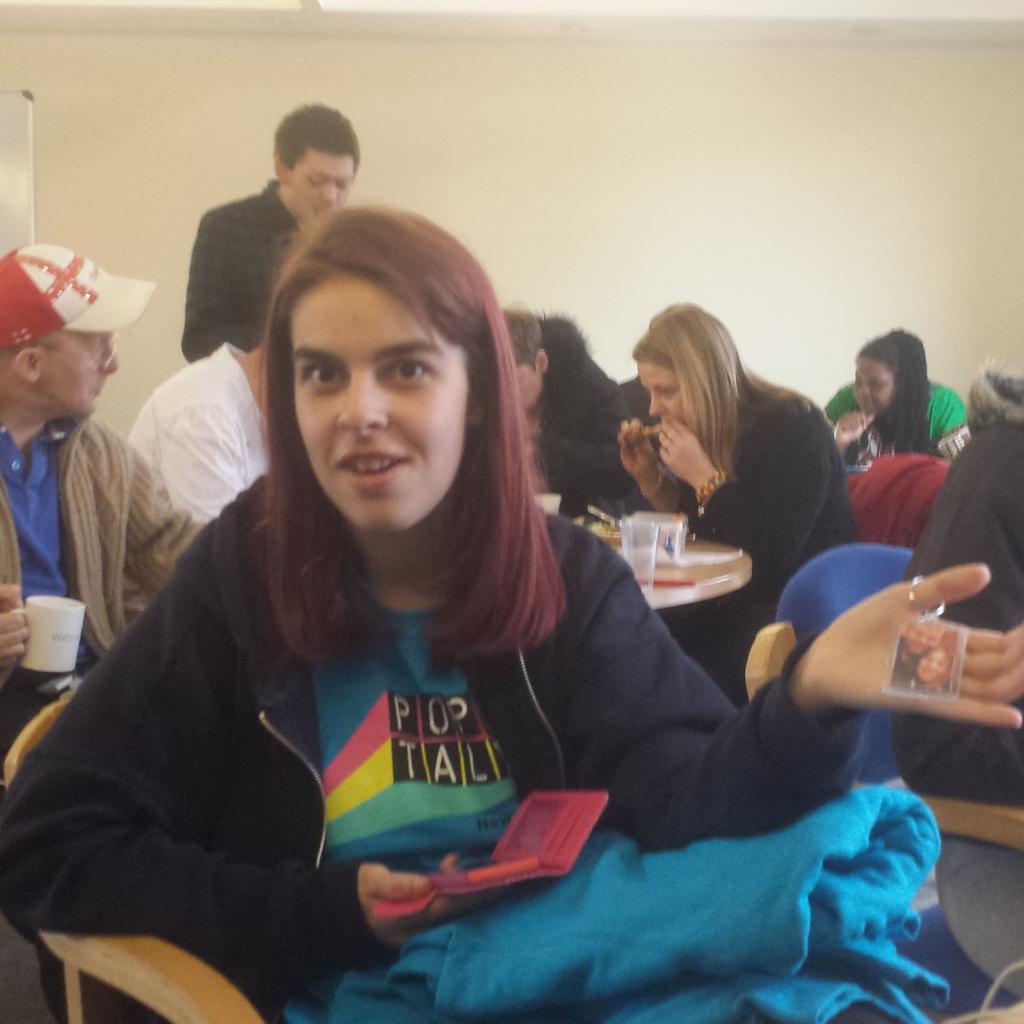 BigUpFilms's tweet photo. Thanks @FoyerFederation for inviting us to @PUT_LDN.  The participants made some great keyrings, magnets &amp; tshirts 😊 http://t.co/3mFWqA22GS
