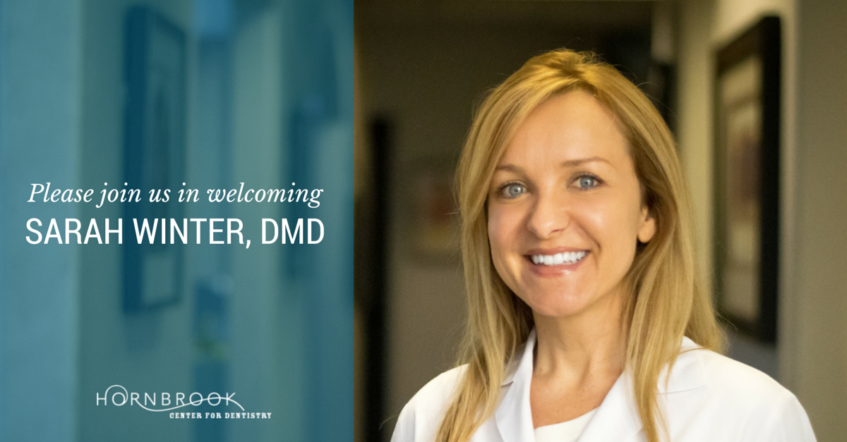 We are thrilled to introduce you to the newest addition to the Hornbrook team, general #dentist Sarah Winter, DMD!