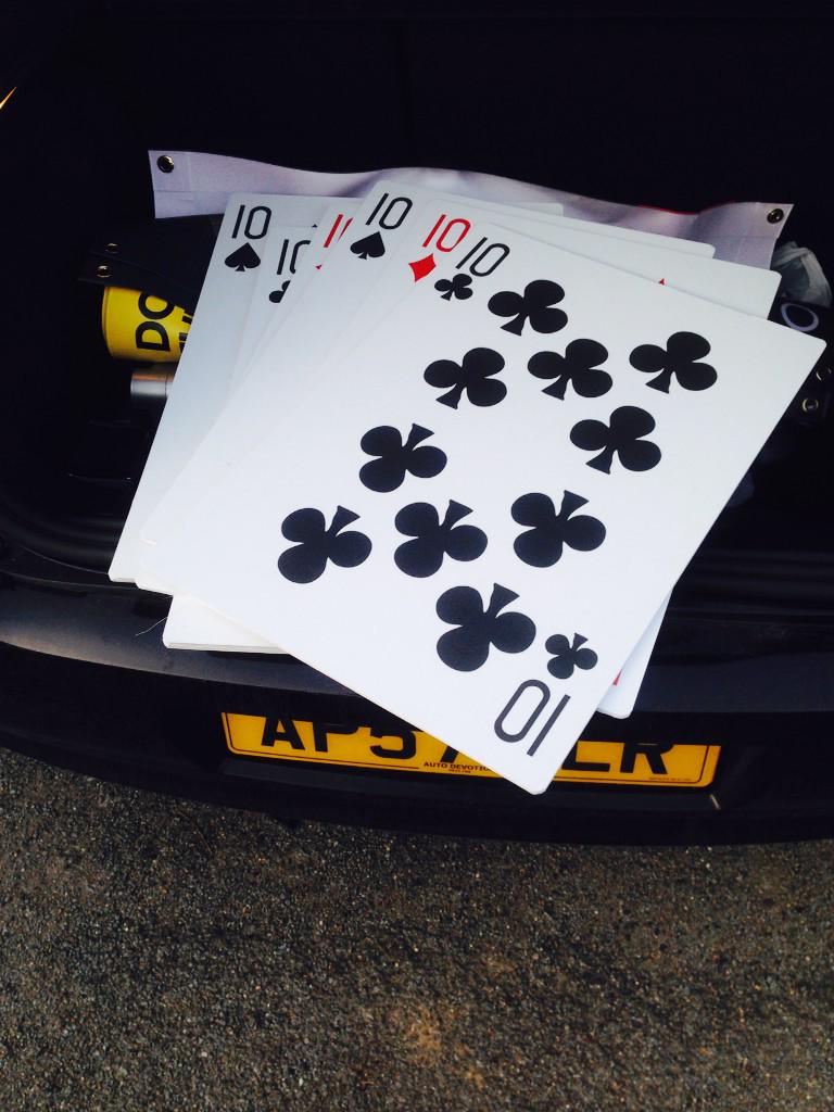 Anyone up for a giant game of cards? #aliceinwonderland #youngpeople #Easter #onstage #Lowestoft
