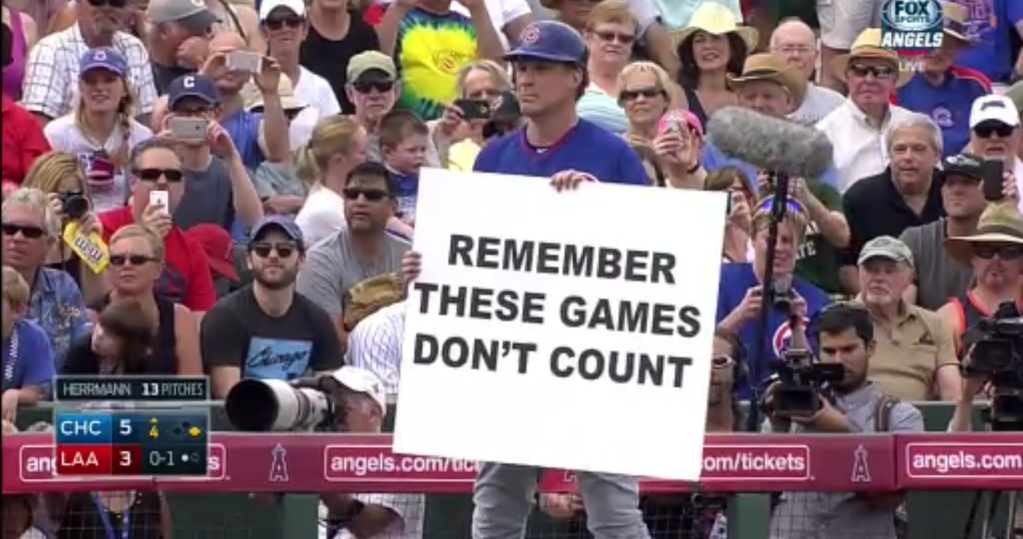 MLBMeme's tweet photo. Will Ferrell understands Spring Training better than most.

#FerrellTakesTheField http://t.co/U1Srj7HMn7