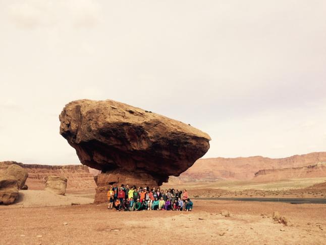 CSUSMS's tweet image. 6th graders keep everything in balance.