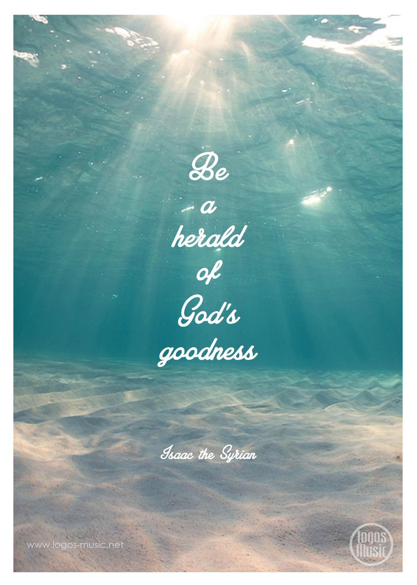 LogosMusic1's tweet photo. #Saint #Isaac the #Syrian: "Be a herald of #God's #goodness" http://t.co/mWCeaGLt5S