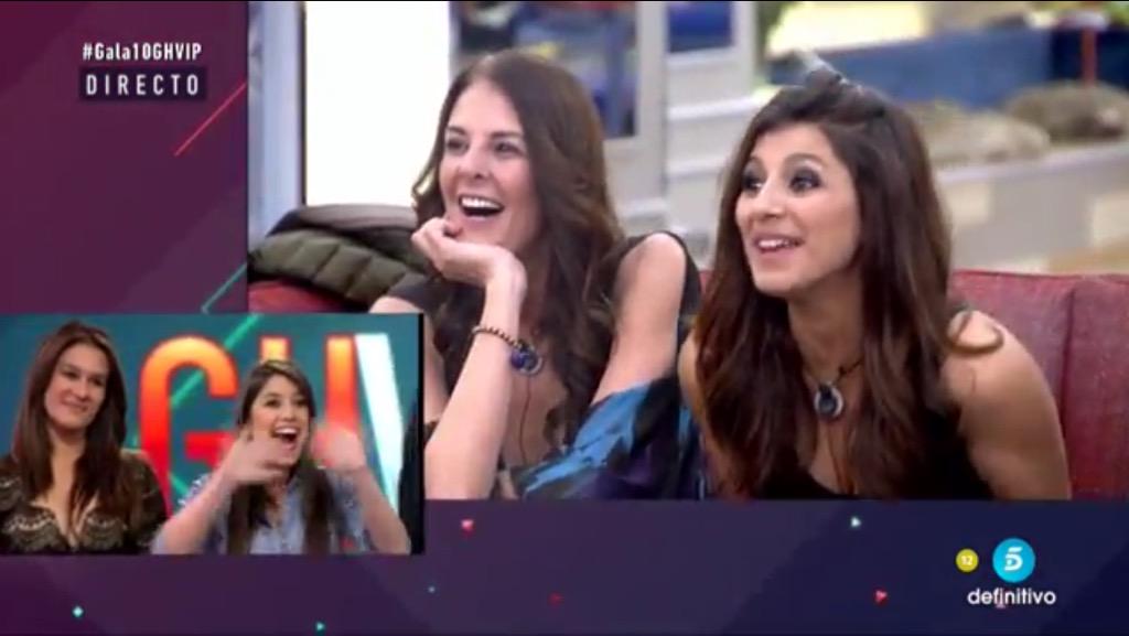 debnamxrhee's tweet photo. Sus caras cuando se han visto😭 que bonitas son #Gala10GHVIP http://t.co/rFxrDd1p8B