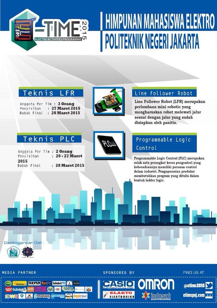 BerandaJogja's tweet photo. HME PNJ Proudly Presents “Electro Activities Programme 2015” 26th - 28th March 2015 info: @etime2015 #ETIME2015 http://t.co/gqkUf4tKG6