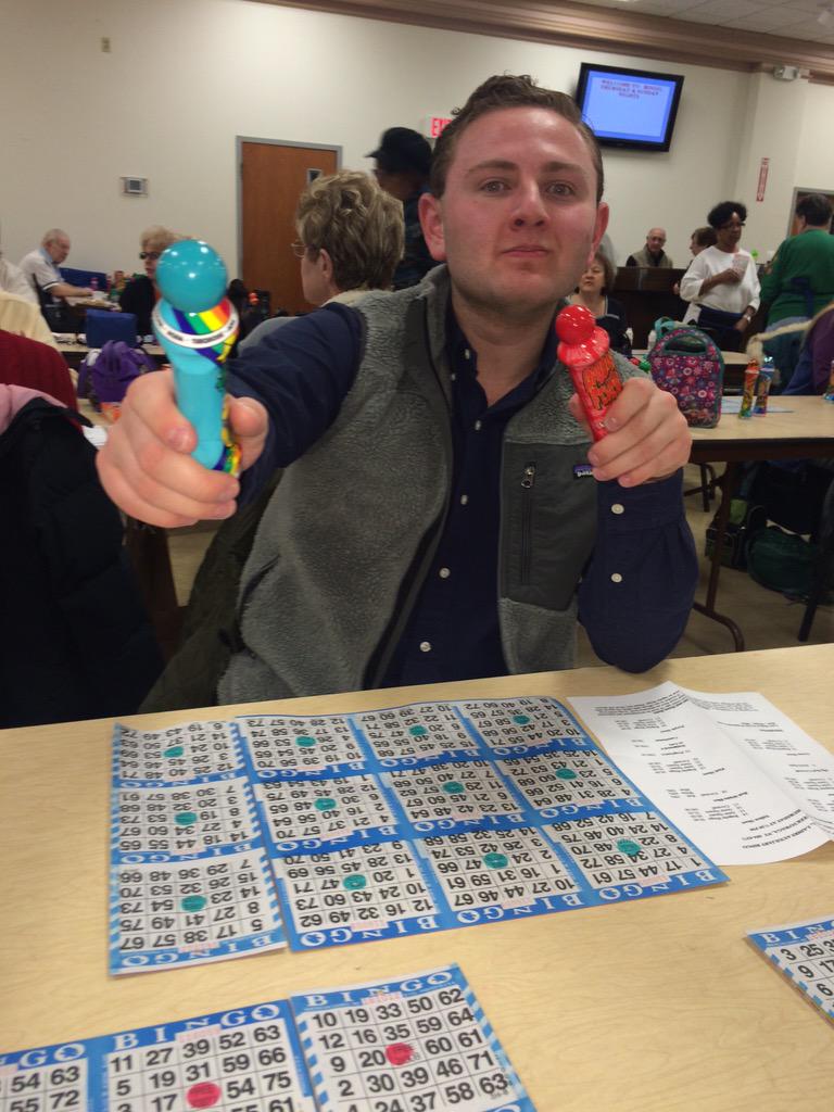 KristinJason1's tweet photo. Bingo life @zacharygesch http://t.co/vM30qda8cc