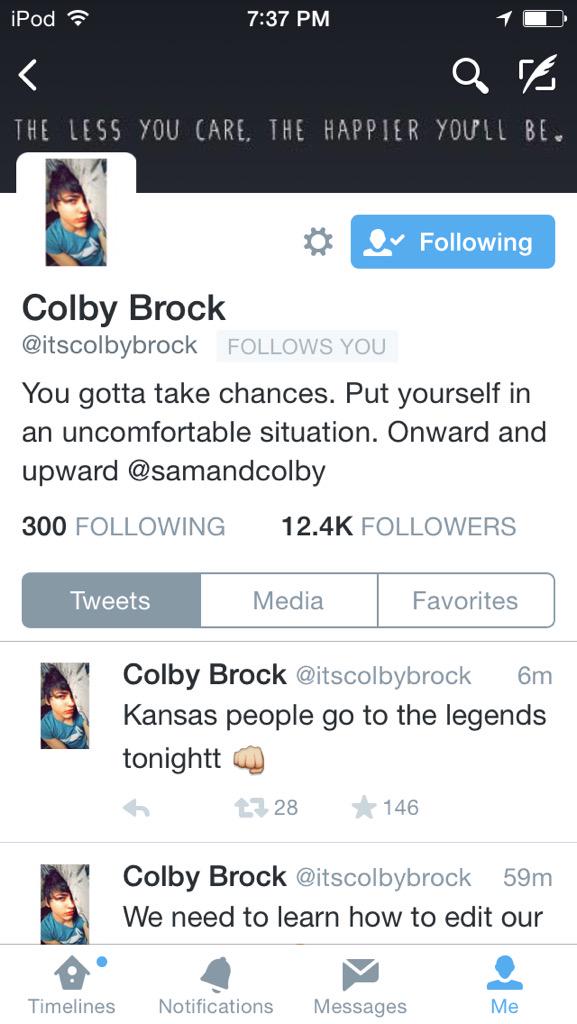 Texting_Colby's tweet image. OMG IM CRYING 😭😭😭 I LOVE U SO MUCH COLBY THANK U SO MUCH FOR FOLLOWING ME.!!!!!!! ❤️❤️❤️❤️❤️❤️❤️❤️ @itscolbybrock 😏😏😏