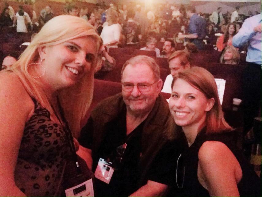 suzbot5000's tweet photo. Met a legend tonight! #JohnMilius @SloFilmFest @DoraMtn #SLOIFF2015 #filmfesting http://t.co/2V3Rp6eSTf
