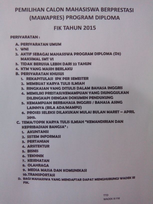 Monggo di follow up.. @fisioUnikal