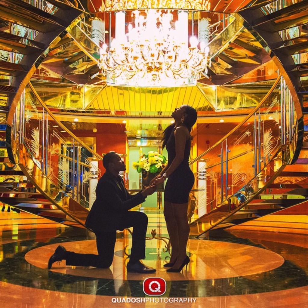 "Will you #marryme?" 💍❤️ #shesaidyes #theproposal #bridetobe #downononeknee #engaged #London #gettingmarried #wedding