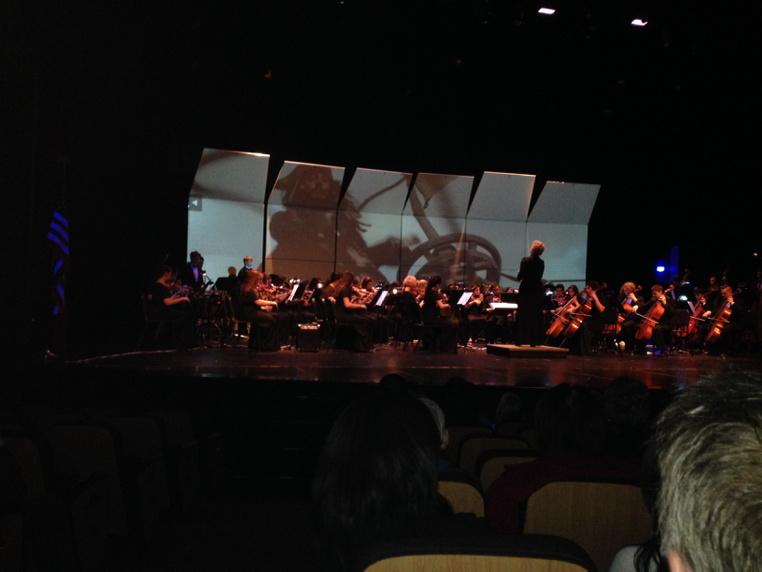 Philharmonic Orchestra just performed Pirates music. Better than a Ravinia concert!  👌🎻🎺