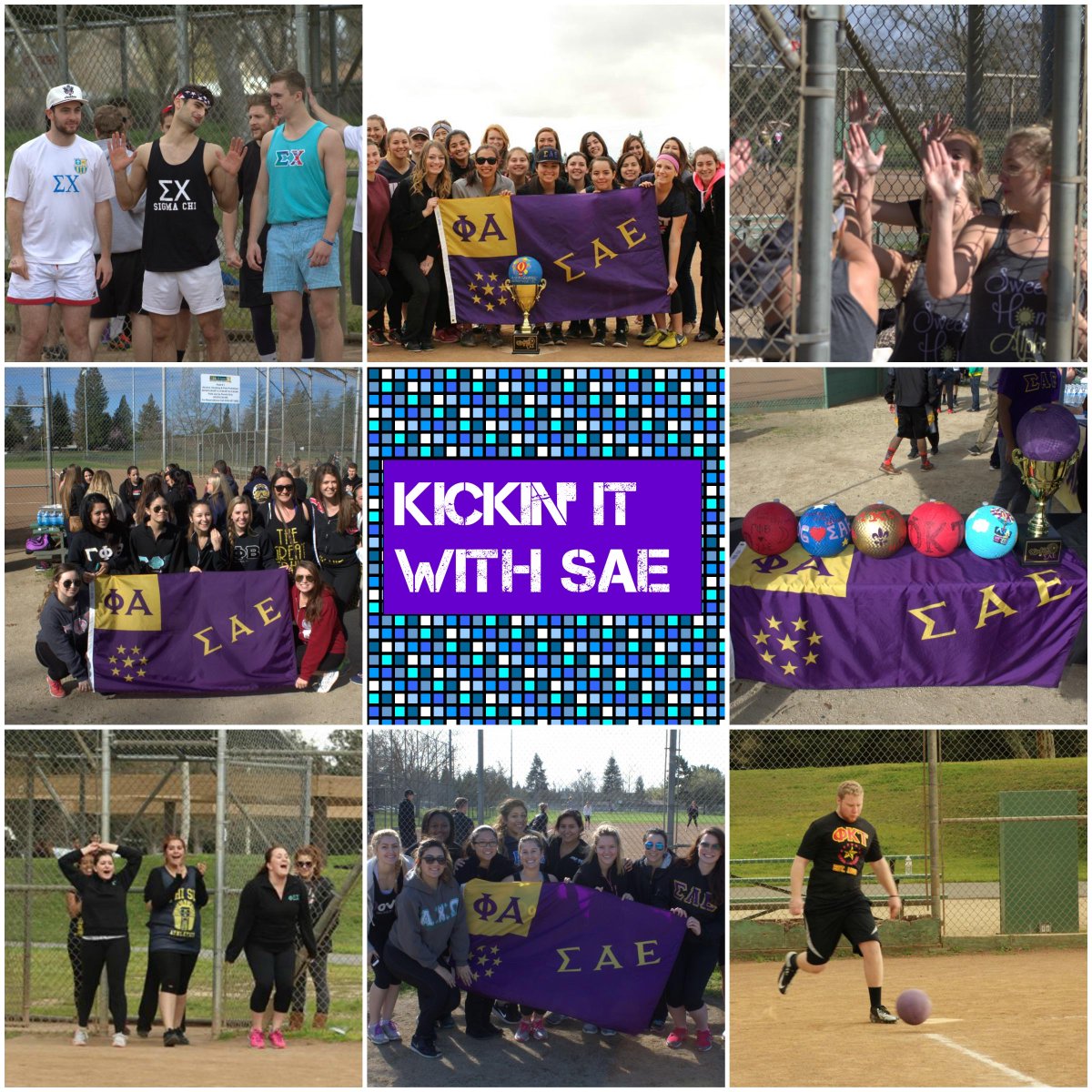 TBT to Philanthropy Kickball Tournament where $1000 was raised for Children's Miracle Network! @Sigepcaltheta