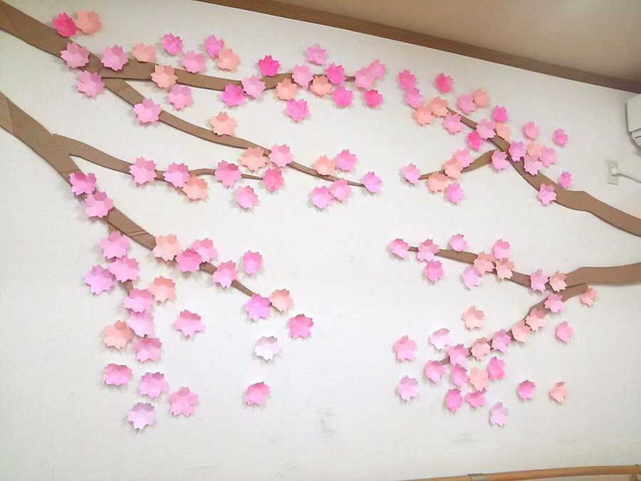 桜 を折り紙で作ろう 簡単 春の制作集 ほいくらいふ