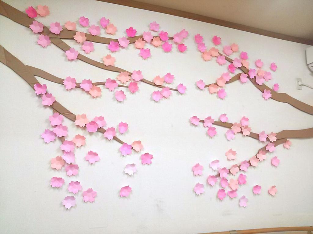 桜 を折り紙で作ろう 簡単 春の制作集 ほいくらいふ