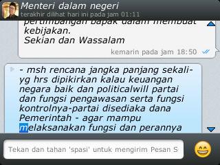 MasyfukR's tweet photo. Answer from Minister Tjahjo Kumolo as intern Minister http://t.co/JUaBVqi3Sg
