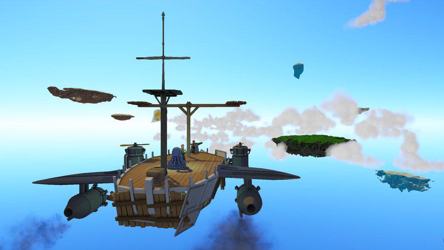 Игра делать корабли. World Adrift игра. Игра про воздушные корабли. Игра про летающие корабли. Игра про летающие острова.