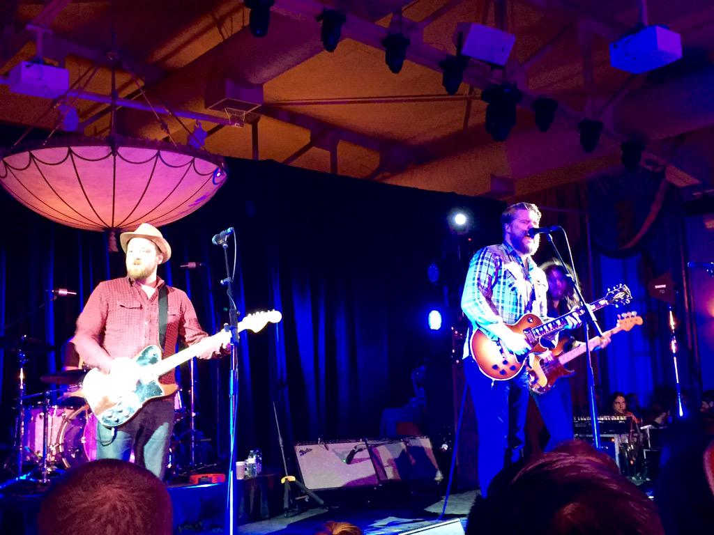 .<a href="/TheSheepdogs/">The Sheepdogs</a> are bringing it at the <a href="/siriusxmcanada/">SiriusXM Canada</a> JUNO KickOff at <a href="/LIUNAStation/">LIUNA Station</a>! #JUNOS #TurnItOn