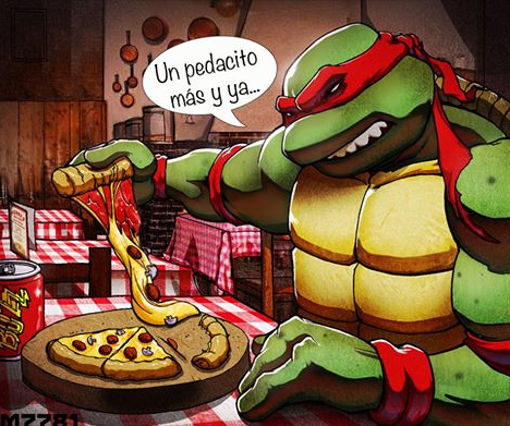 cheesterpasta's tweet photo. Típico... te asustas cuando la ves, pero luego te la comes toda! #CheesterPizza http://t.co/hFGiN4oxWz