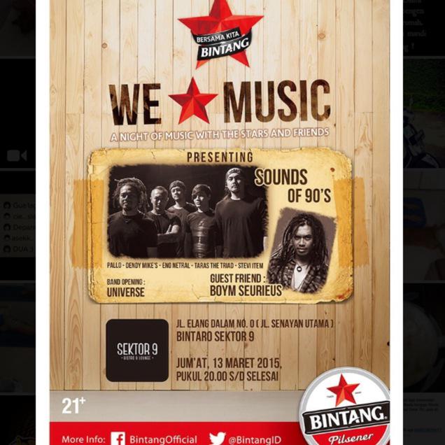 For you Rockheads from the 90's... It's time to reunite... See you guys tonight... <a href="/BintangID/">BintangID</a>