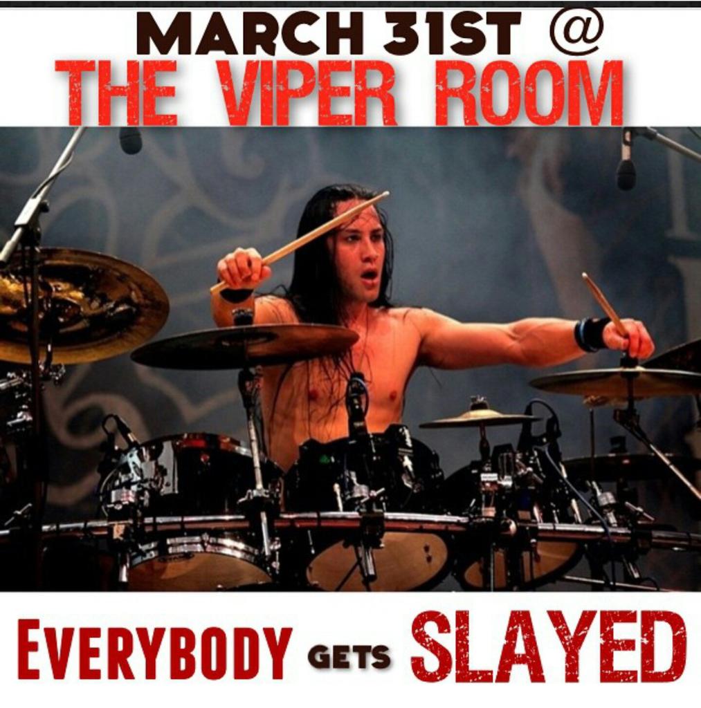 WFMassacre's tweet photo. FREE #Massare at @theVIPERroom! RSVP on our Facebook post for tix. Tix are very limited. #TuesdayNightMassacre #Metal http://t.co/5HjJCltFVp