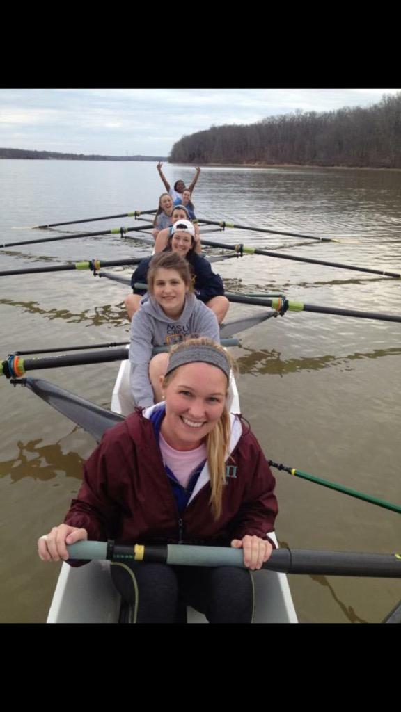 RacerRowing's tweet photo. Great day on the lake today! http://t.co/2AwUc8Owck