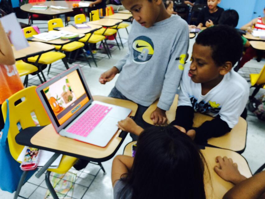 MsHollyAque's tweet photo. Students exploring videos on different parts of speech through @brainpop #DigitalLearningDay #psstech http://t.co/6sg7Uonecz
