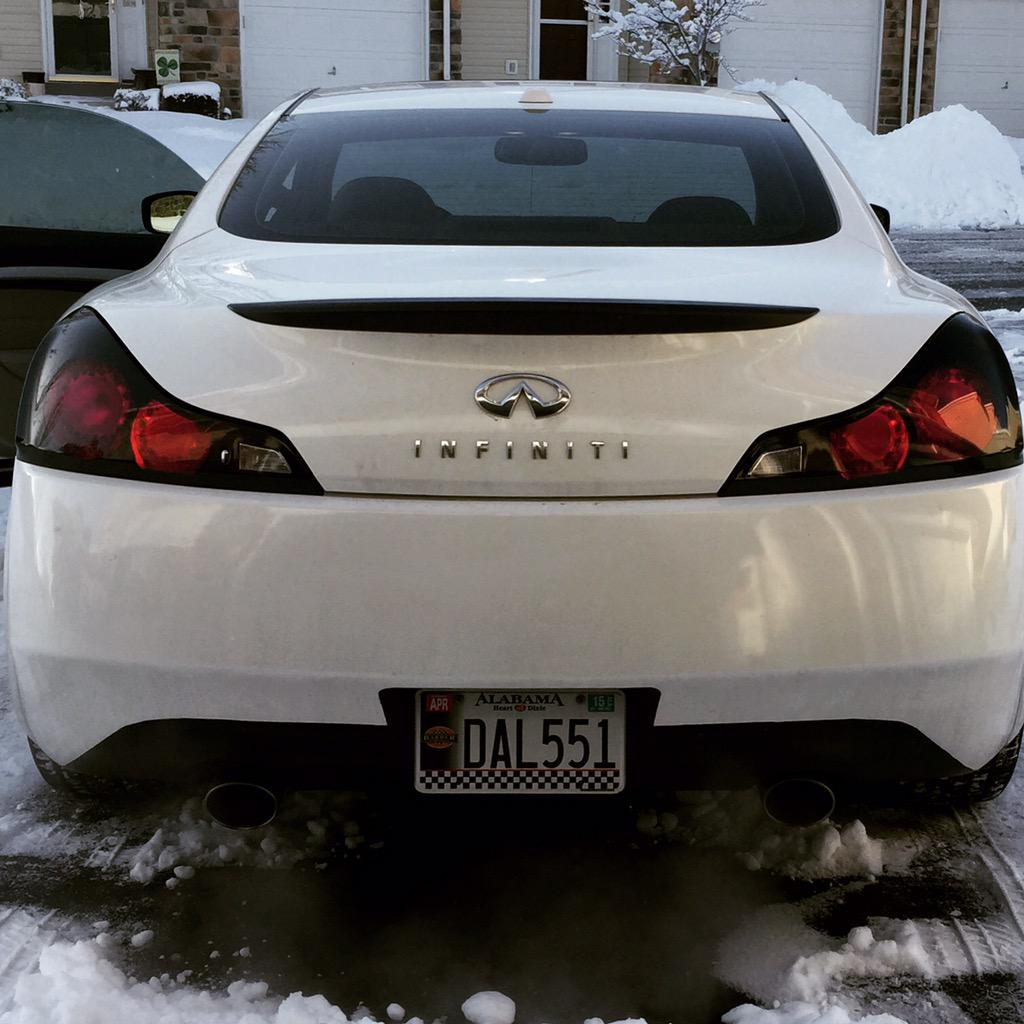 Latest G37 project : GTR taillight overlays