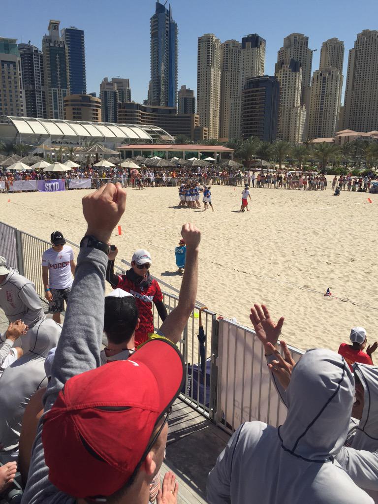 The US women win gold! 9-8 #WCBU2015