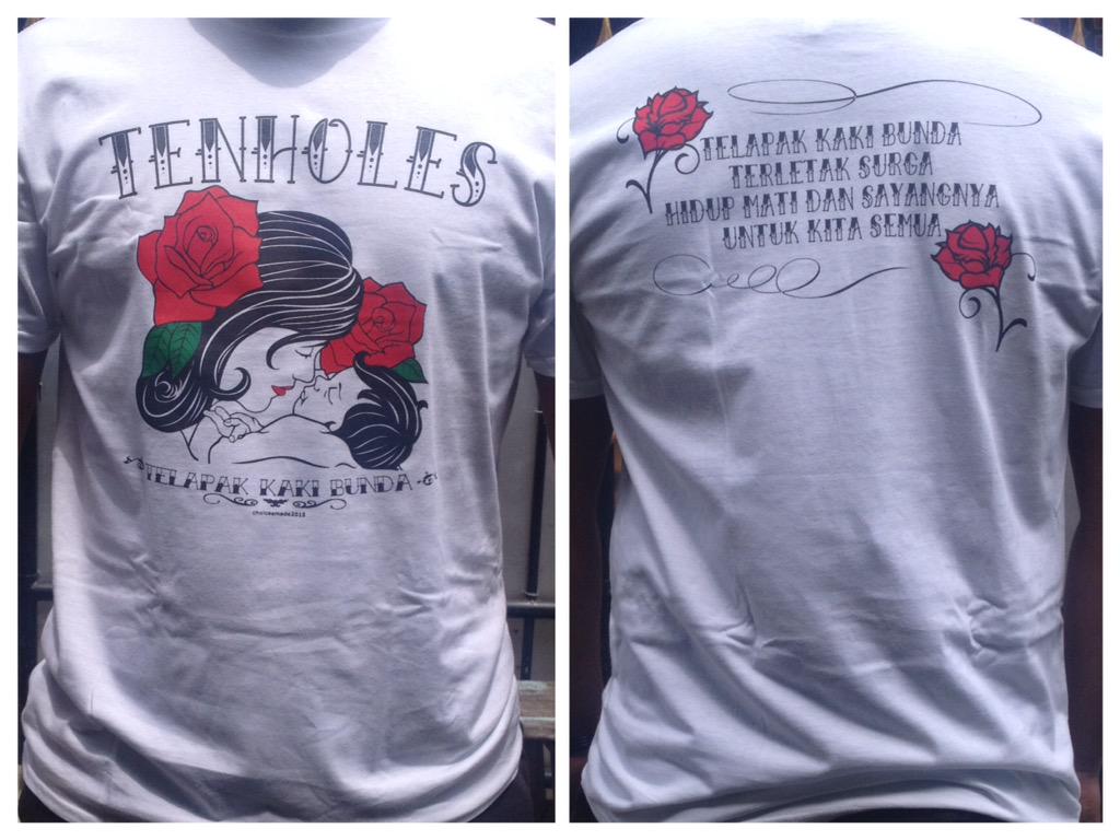 Yo prens! Ada lagi yg mau pesan <a href="/tenXholes/">TENHOLES</a> - Telapak Kaki Bunda? Rencananya kaos tsb mau kita taro jg di toko2. Wait!