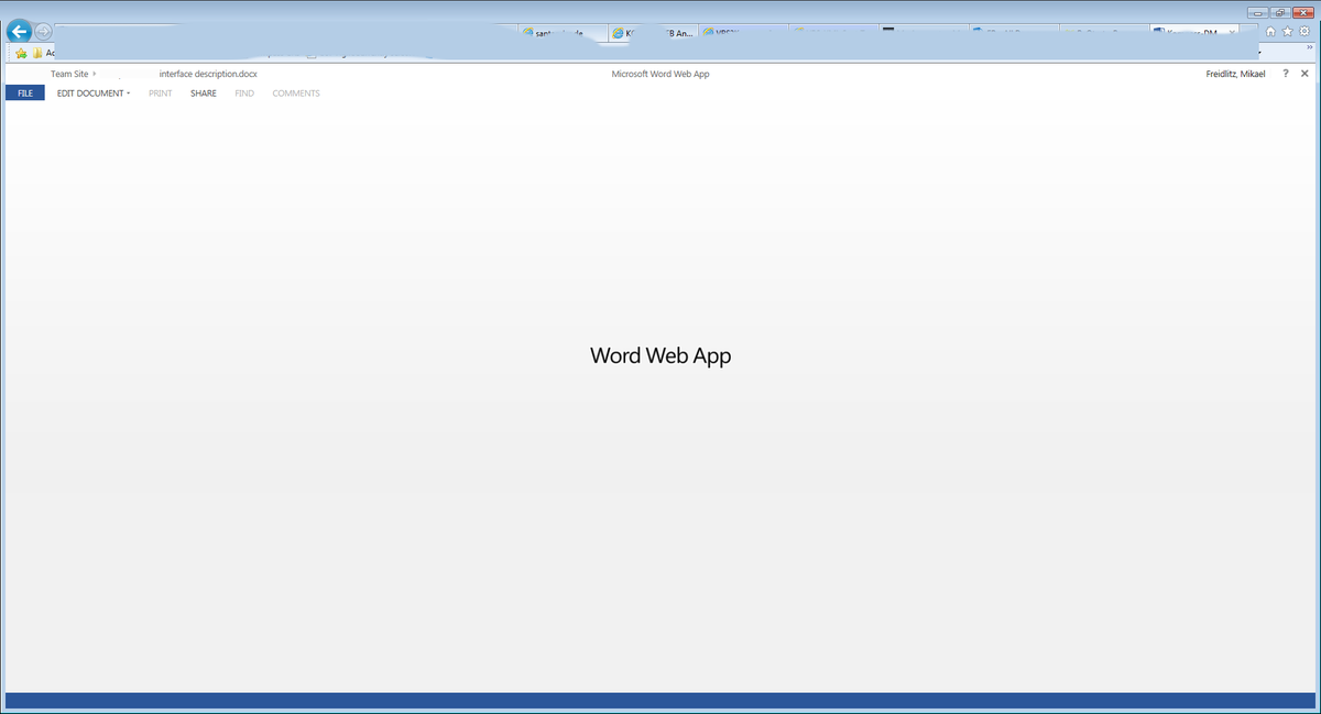 mfreidlitz's tweet photo. Dear #Microsoft #Office team, Why couldn't you just have named it Word Wide Web?! http://t.co/LqbWwLXnDU