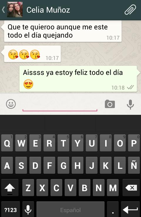 SusanaPicon's tweet photo. Felicidad para todo el día! @Celia_1303 http://t.co/pcL80TirMr