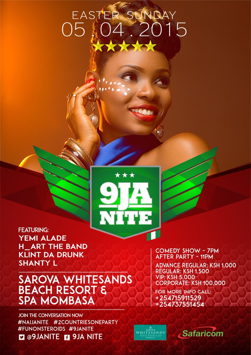 razlin23's tweet photo. #NaijaNight PARTY PEOPLE GET YOUR TICKETS FOR THE BIGGEST EVENT BY @tauruseventz @yemialadee @GhaflaKenya http://t.co/u1dsaI8QJP