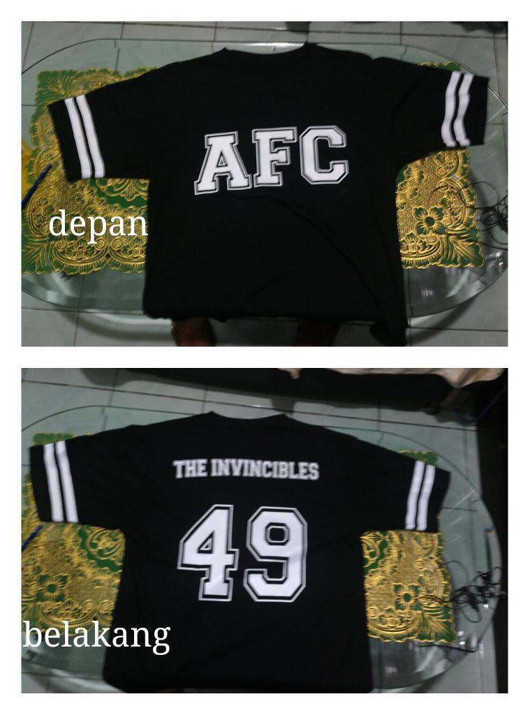 PO S/D 22maret AFC Black 49 Tees S-3XL 130rb jabodetabek free ongkir 083806195534/51D459EB