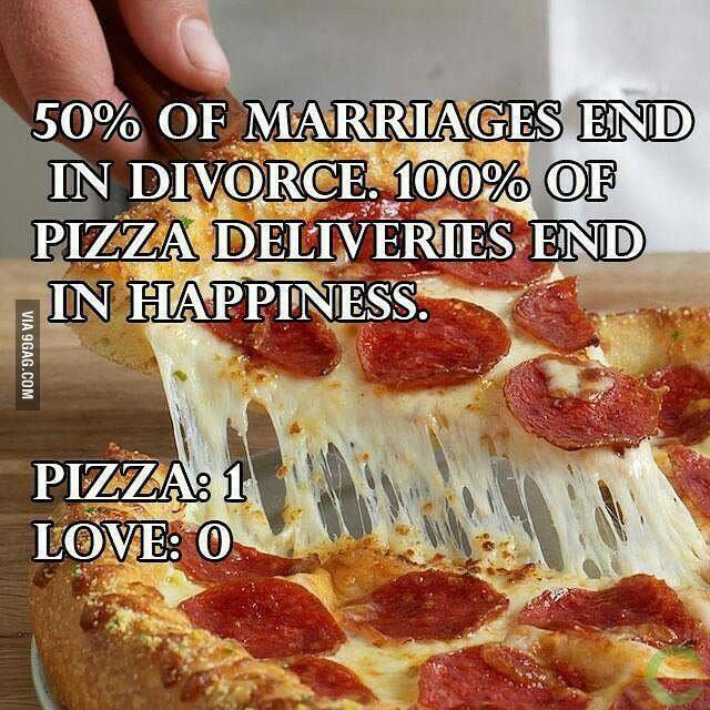 I would marry pizza if it was possible.