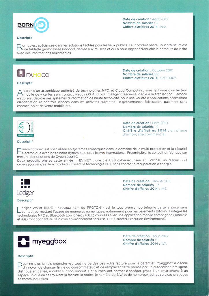 PierreMetivier's tweet image. Challenge sans contact #csc15 La liste des startups 1/3