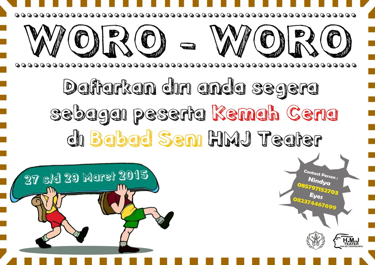 Buruan daftar!! Don't miss it!!