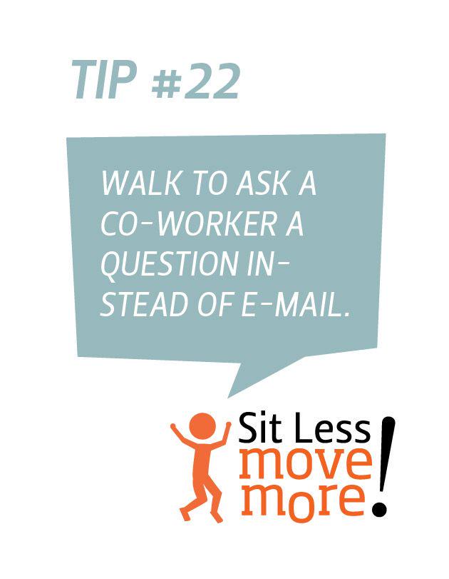 ActiveWorking's tweet image. Friday TIP to #reduce your #SittingTIME @ work #sittingcalculator