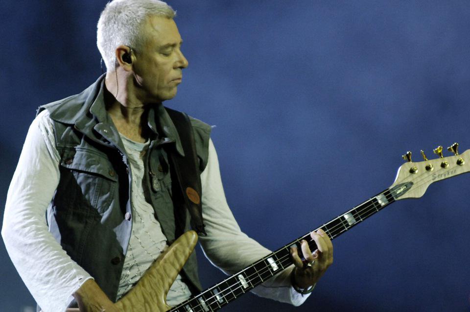 Happy birthday Adam Clayton of Born in 1960  