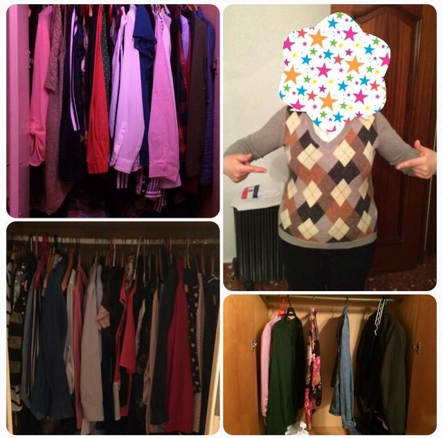 RocioRo2's tweet photo. Mis hijas con estos armarios, y yo con estas pintas.Creo que me merezco un cambio. #OjalaRopita #los40 @40Andaya http://t.co/3OzuMzB4RP