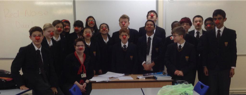 BablakeTextiles's tweet photo. @BablakeCharity 2K getting into the spirit of Red Nose Day! http://t.co/K4k92B7s7O
