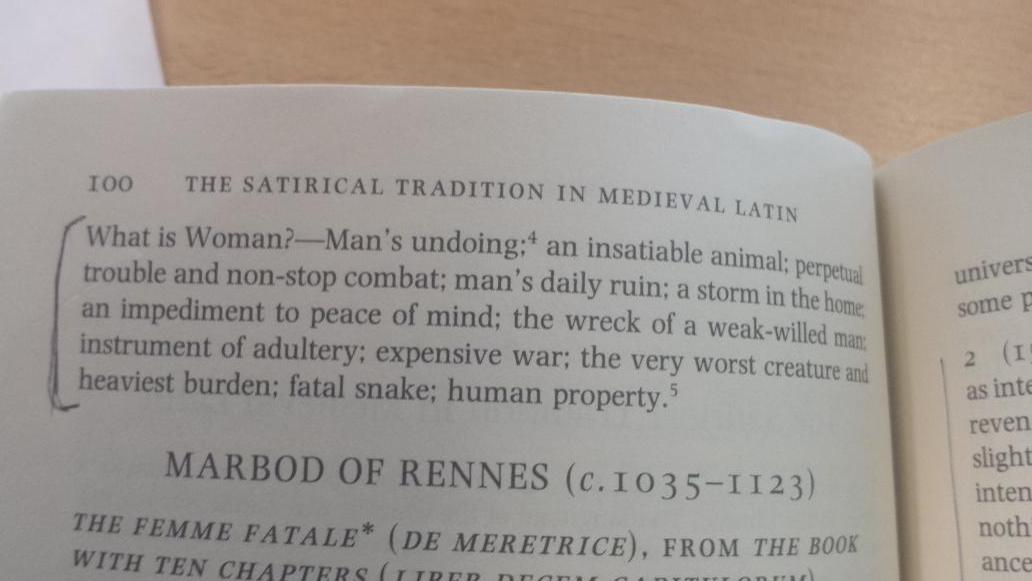hlrogers9's tweet photo. Ain't no misogny like Medieval misogny. http://t.co/PLr0ORPtIp