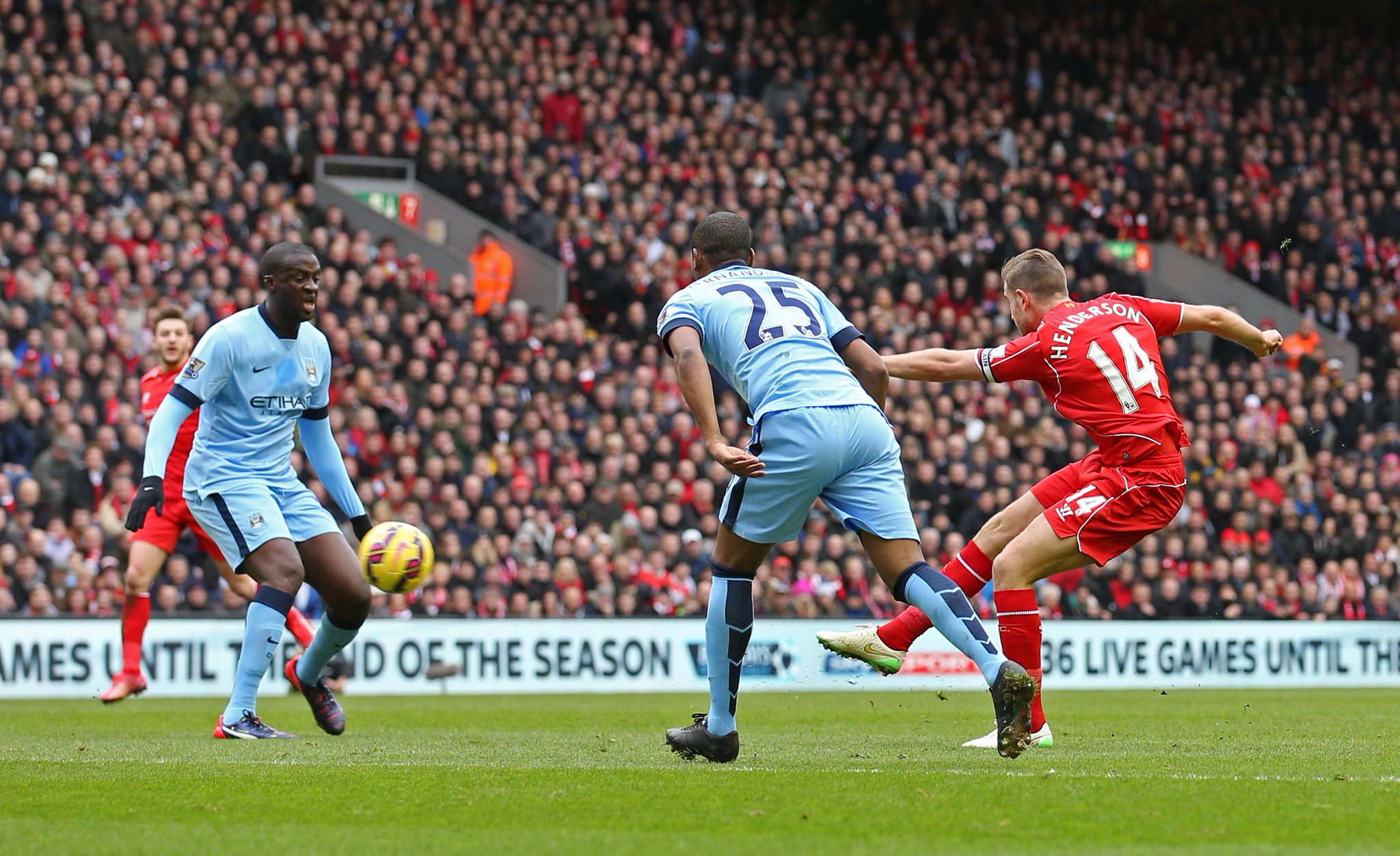 Squawka Football on Twitter "Jordan Henderson's goal was the first Man