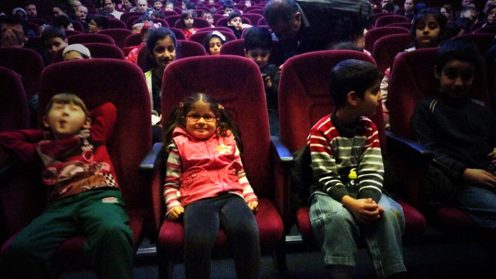 Çocuklarımız bugün, 'Uykum Geri Gel' adlı çocuk tiyatromuzu izlemeye geldiler..@Fatih_Bld